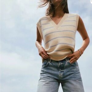 Reformation Janey Sweater Vest